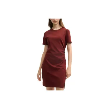 FILA SS25 Short Sleeved Dresses Women's Terracotta Red Brown