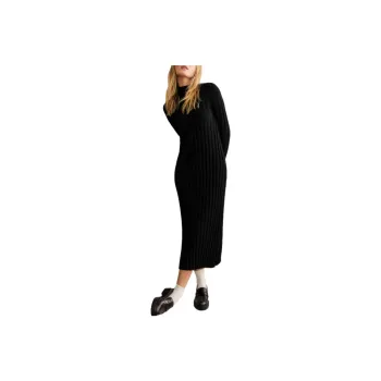 Sézane Long-Sleeved Dresses Women's Black