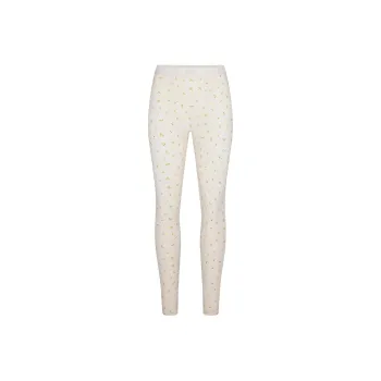SKIMS SS24 Cotton Collection COTTON RIB LEGGING Leggings Women's MARIGOLD ROSEBUD PRINT/Wan Shu Ju Rose Print