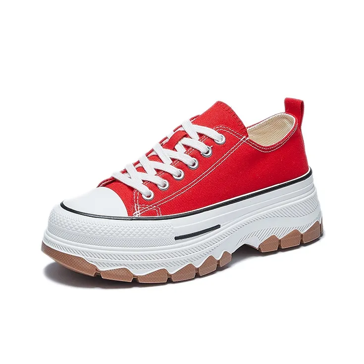 MEXICAN Slip Resistant, Abrasion Resistant, Coverage Height Increasing Low Top Canvas Shoes Women's-10