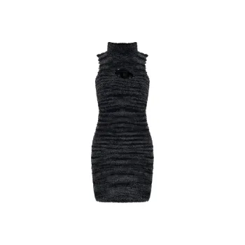 DIESEL SS24 Sleeveless Dress Women's Black