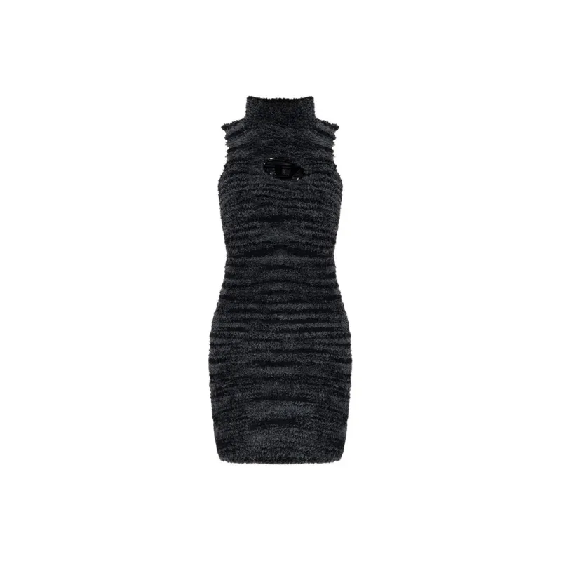 DIESEL SS24 Sleeveless Dress Women's Black-0