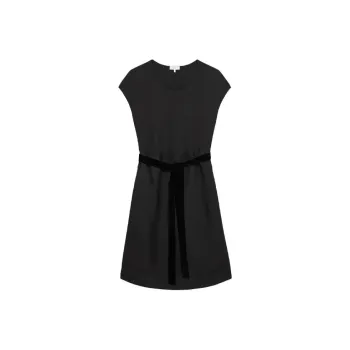 THEORY Designer Co-authored Collection Sleeveless Dresses Women's Black