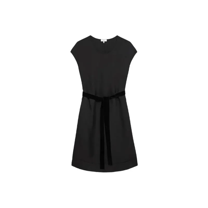 THEORY Designer Co-authored Collection Sleeveless Dresses Women's Black-0