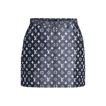 LOUIS VUITTON New Quarterly Products Of LV Casual Short Skirts Women's Black