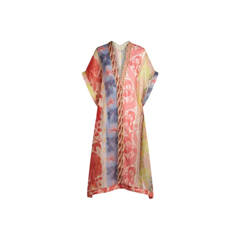 ETRO Graphic print Crepe Kaftan Dress-0
