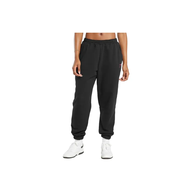GYMSHARK Knitted Sports Pants Women's Black-0