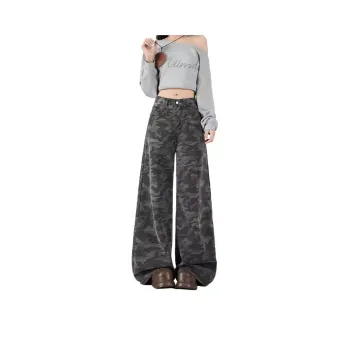 BENGEN Jeans Women's Camouflage