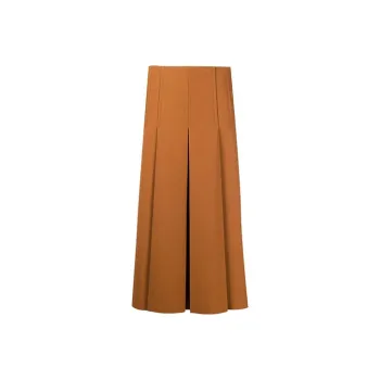 FENDI Casual Long Skirts Women's Brown
