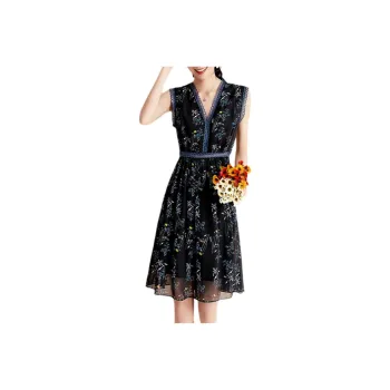 CYANINE SEA Sleeveless Dresses Women's Multicolor