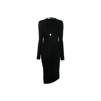 Helmut Lang Long-Sleeved Dresses Women's Black