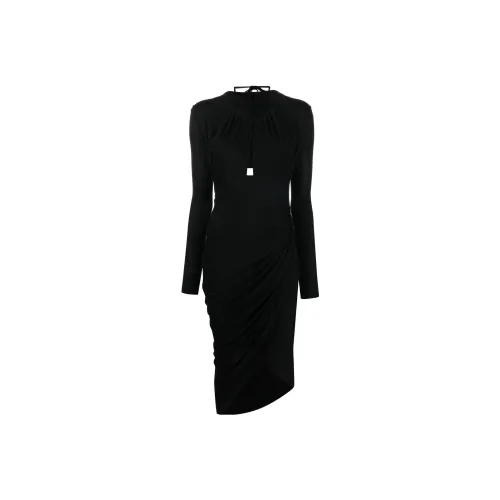 Helmut Lang Long-Sleeved Dresses Women's Black
