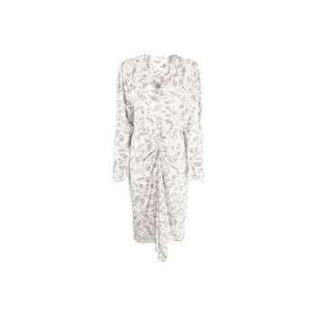ISABEL MARANT Long-Sleeved Dresses Women's White