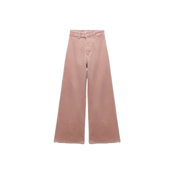 ZARA Jeans Women's Earth Gray Pink