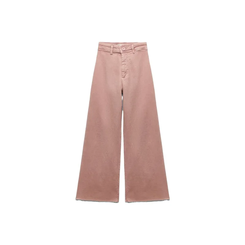 ZARA Jeans Women's Earth Gray Pink-0