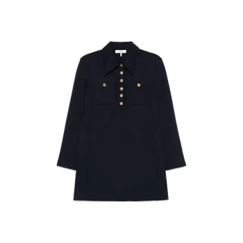 Chloé Virgin Wool Shirt Dress