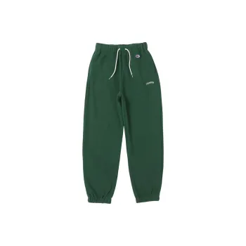 Champion Knitted Sports Pants Women's Dark Green