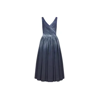 DIOR Sleeveless Dress Women's Blue