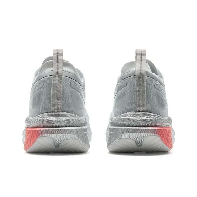 XTEP One Piece Molding 3 Running Shoes Men Low Top Silver, Lunar Stone Gray-4