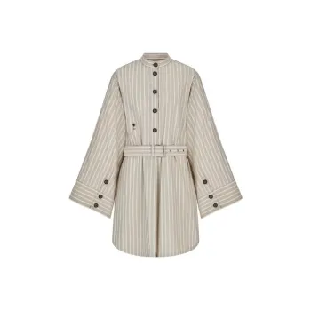 DIOR SS23 Long-Sleeved Dresses Women's Light Gray