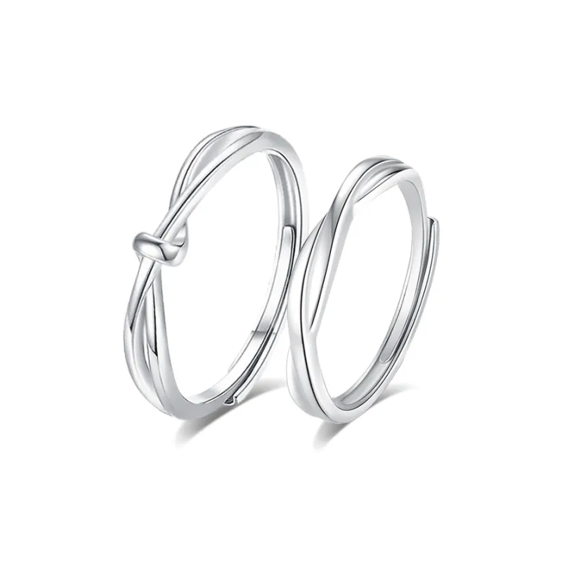 MISS TOOYA S999 Fine Silver Rings Unisex-0