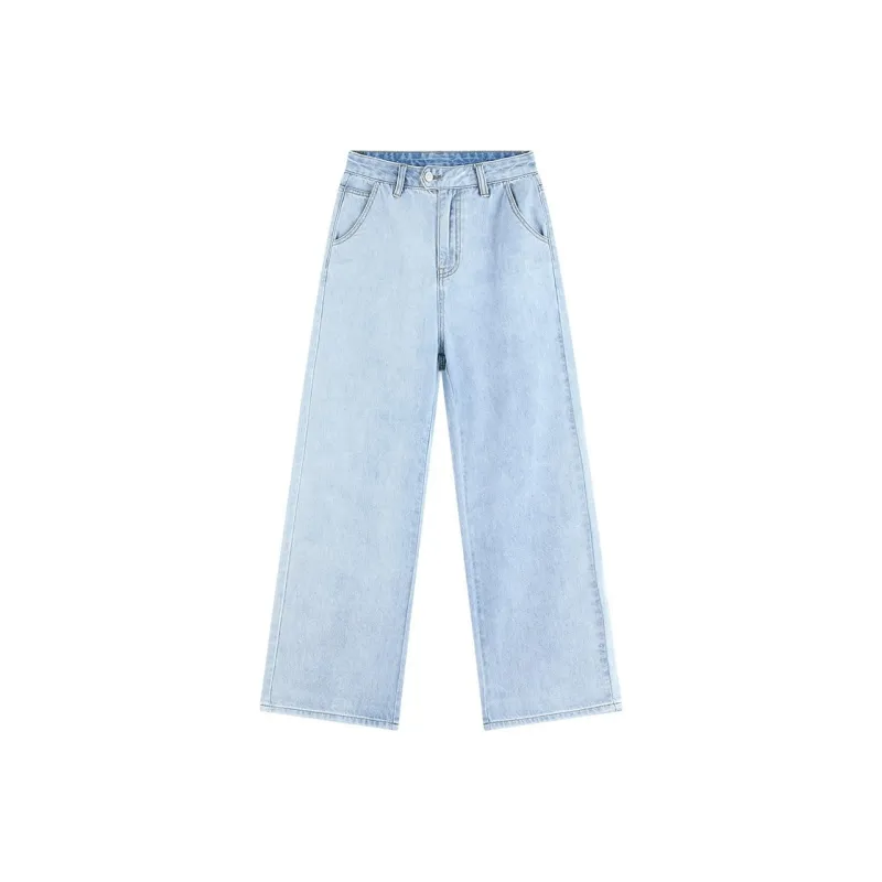 【dme】 Jeans Women's Light Denim Blue-0