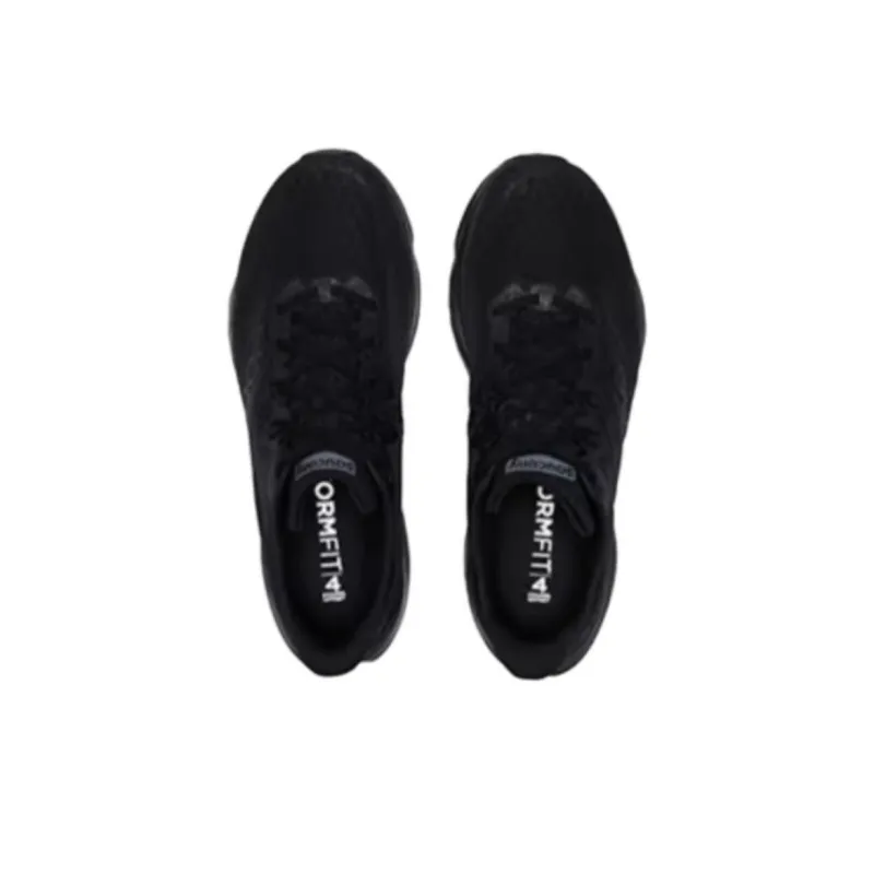 Saucony Kinvara16 Cushioning And Breathable Low Top Running Shoes Unisex Black-2