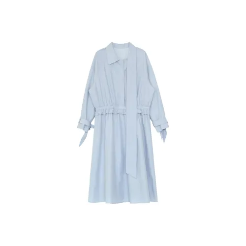 Boutique By Babymoon Long Sleeved Dresses Women's Blue