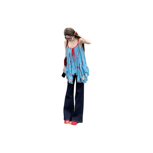 BVODE Camisoles Women's Blue