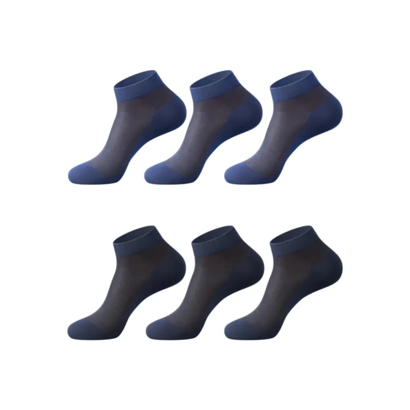 LUYOUYE Ankle Socks Men's 6 Pack-20