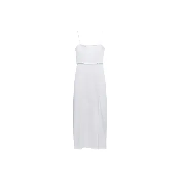 ZARA Slip Dresses Women's White