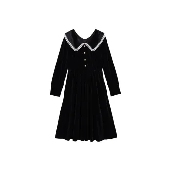TOUCH Long Sleeved Dresses Women's Black