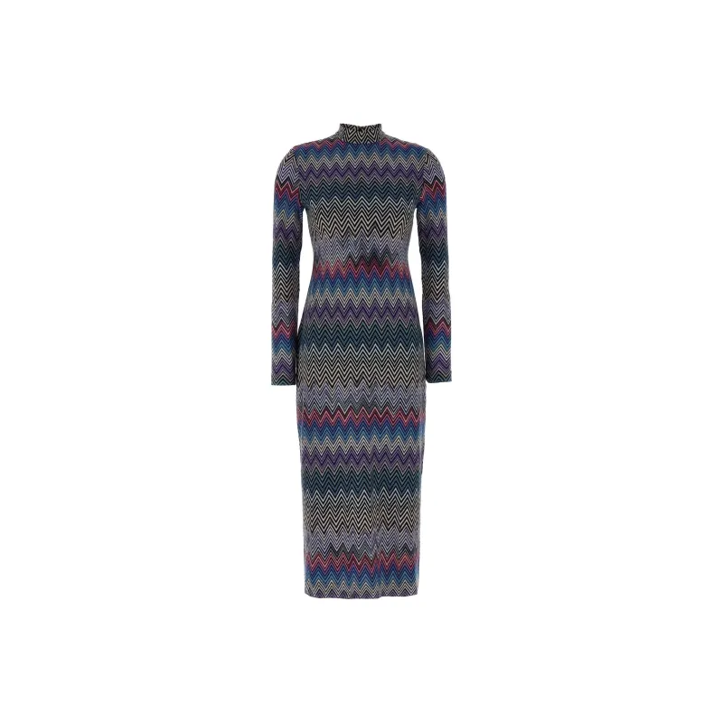 MISSONI Zig-Zag Maxi Dress-0