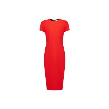 Victoria Beckham Fitted T Shirt Dress