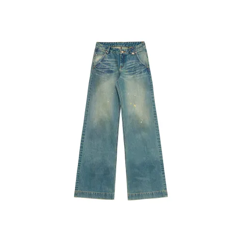 FIRELADY FUR Jeans Women's Washed Blue