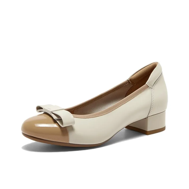 BATA Casual Single Shoes Medium Heel Women's-1