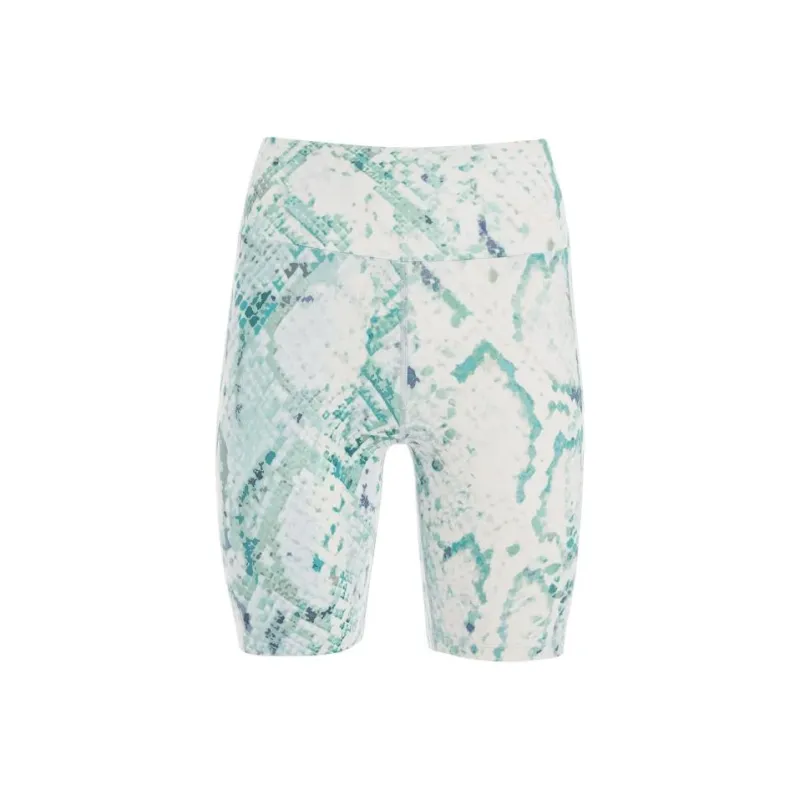 GUESS Collyn Python Active Biker Shorts Casual Shorts Women's Multicolor-0