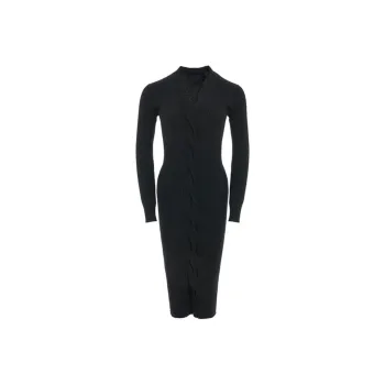 BESIONIA FＷ23 Long Sleeved Dresses Women's Black