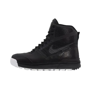 Nike Lunar Terra Arktos Anti Slip Wear Resistant High Top Outdoor Shoes Unisex Black
