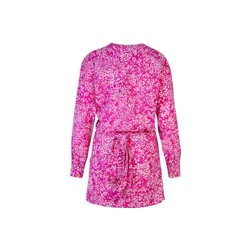 ISABEL MARANT Habla Patterned Printed Sleeved Dress-0
