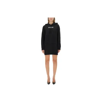 MOSCHINO Long Sleeved Dresses Women's Black
