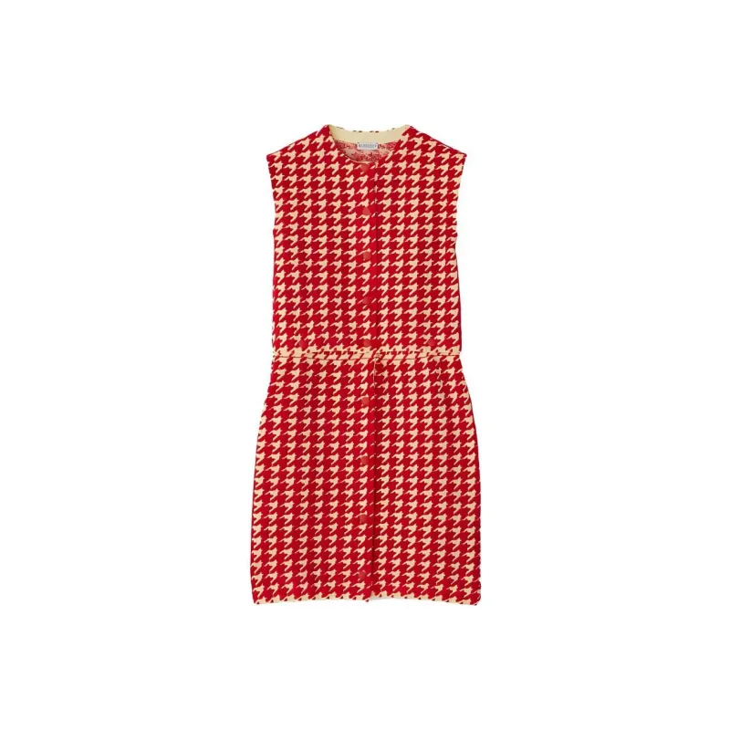 Burberry SS24 Sleeveless Dress Women's Red-0