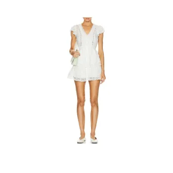 LOVESHACKFANCY Short-Sleeved Dresses Women's White