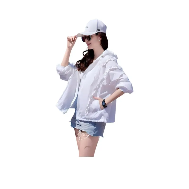 Mu Xiao Xin Cropped Coat Women's-3