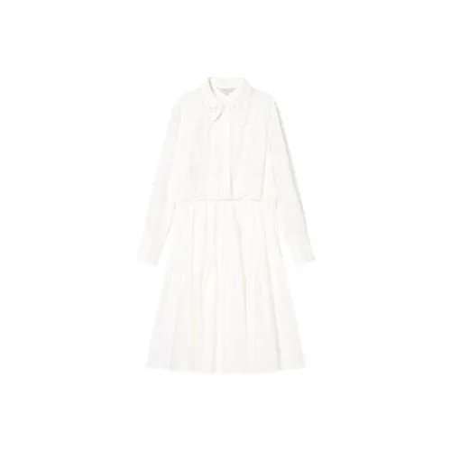 Goodland Long Sleeved Dresses Women's Raw White