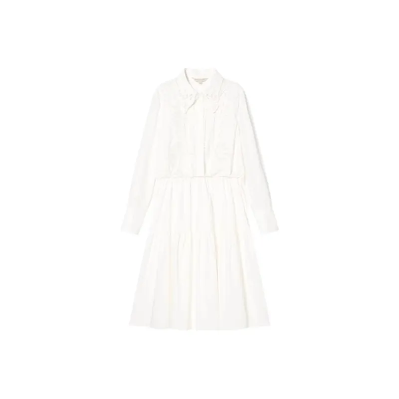 Goodland Long Sleeved Dresses Women's Raw White-0