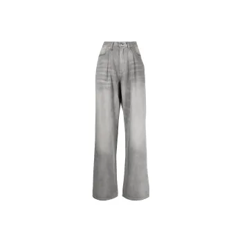 R13 Faded-effect High-waist Jeans