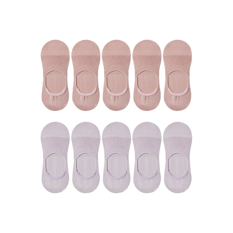 Cotton Gene No Show Socks Women's Combo-25