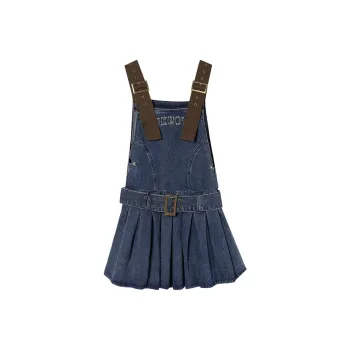 EPTISON WOMAN Slip Dresses Women's Denim Blue