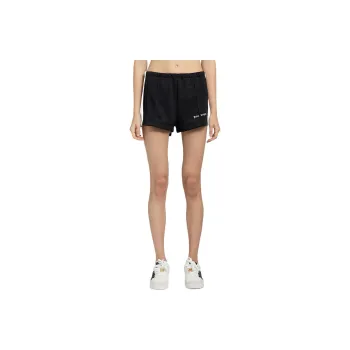 PALM ANGELS Logo Embroidered Track Shorts